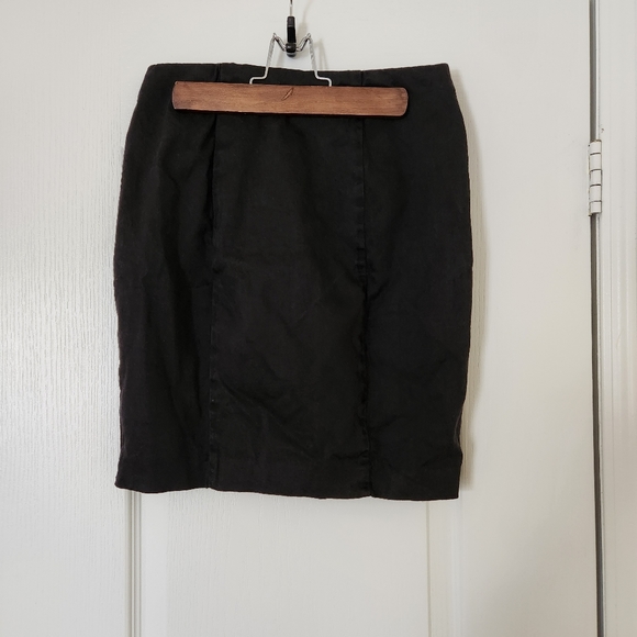 Armani Exchange black mini skirt, size 0, lightly worn - Picture 2 of 4